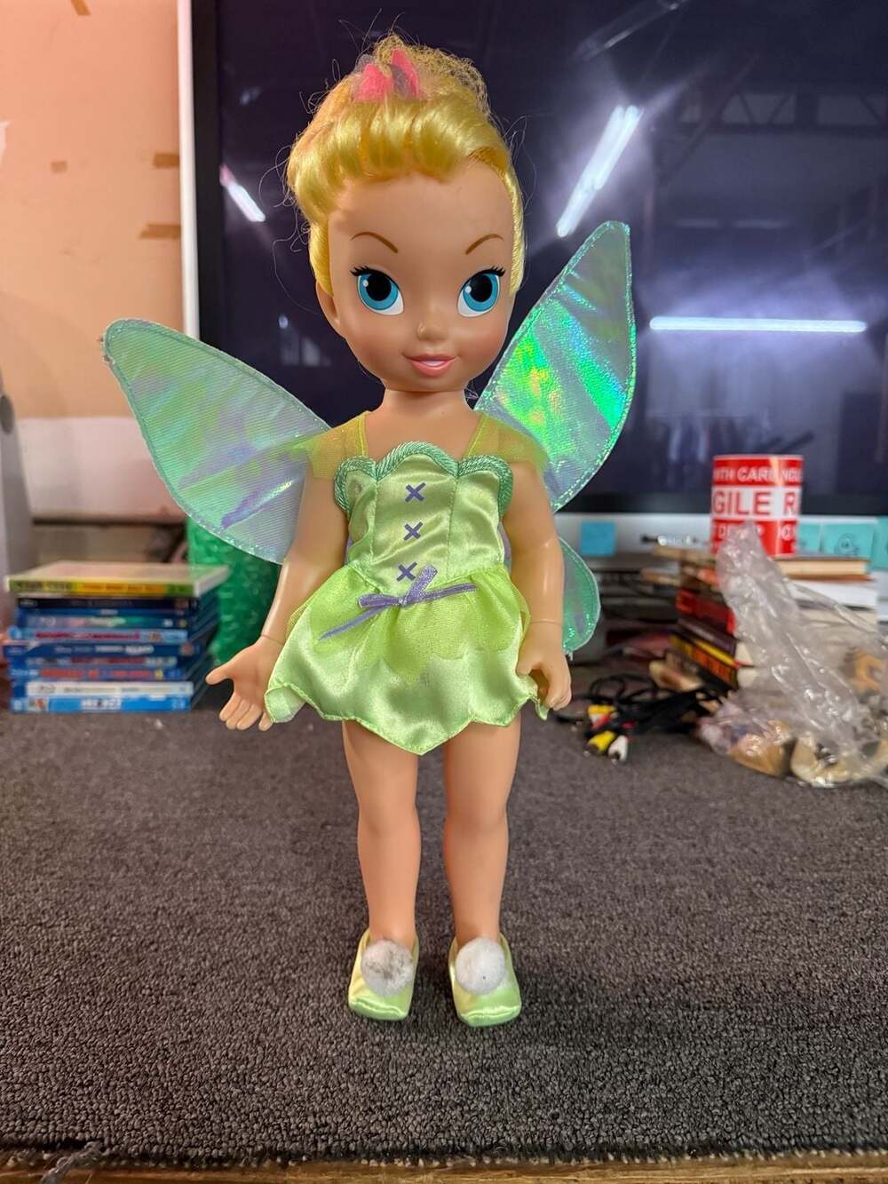Disney Playmates Tinker Bell 15 Inch Fairy Doll